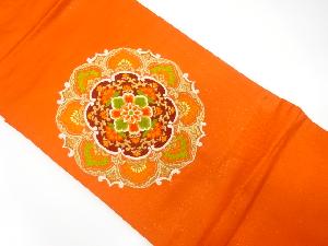 華文模様織り出し名古屋帯